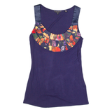 TED BAKER Womens Vest Blue Sleeveless S