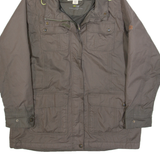 REGATTA Womens Chore Jacket Grey Hooded UK 16