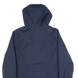 FAT FACE Womens Rain Coat Blue Hooded UK 8