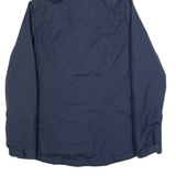 FAT FACE Womens Rain Coat Blue Hooded UK 8
