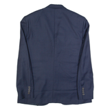 JAEGER Slim Fit Mens Blazer Jacket Blue Wool M