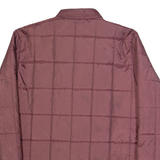 QUIKSILVER Mens Quilted Jacket Maroon S