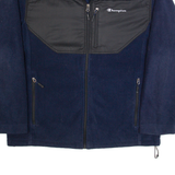 CHAMPION Mens Fleece Jacket Blue L
