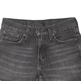 LEVI'S 511 Cut-Off Womens Denim Shorts Black Slim M W29
