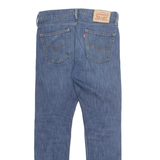LEVI'S 512 BIG E Jeans Mens Blue Slim Tapered Stone Wash W30 L32