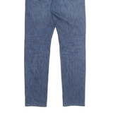 LEVI'S 512 BIG E Jeans Mens Blue Slim Tapered Stone Wash W30 L32