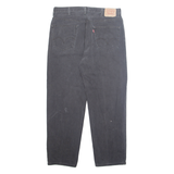 LEVI'S 511 BIG E Jeans Mens Grey Slim Straight Stone Wash W38 L32