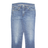 LEVI'S 511 Jeans Mens Blue Slim Straight Stone Wash W32 L31