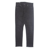 LEVI'S 510 BIG E Jeans Mens Black Slim Skinny W32 L27
