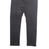 LEVI'S 510 BIG E Jeans Mens Black Slim Skinny W32 L27