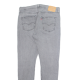 LEVI'S 512 BIG E Jeans Mens Grey Slim Tapered W34 L32