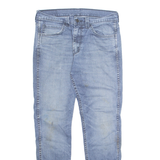 LEVI'S 511 Jeans Mens Blue Slim Straight Stone Wash W32 L32