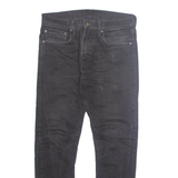 LEVI'S 512 Jeans Mens Black Slim Tapered W31 L27