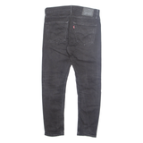 LEVI'S 512 Jeans Mens Black Slim Tapered W31 L27