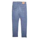 LEVI'S 512 BIG E Jeans Mens Blue Slim Tapered Stone Wash W28 L28