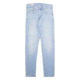 LEVI'S 512 BIG E Jeans Womens Blue Slim Tapered Stone Wash W27 L30