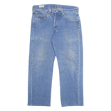 LEVI'S 501 BIG E Jeans Mens Blue Regular Straight Stone Wash W31 L24