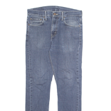 LEVI'S 510 Jeans Mens Blue Slim Skinny Stone Wash W32 L32