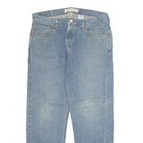 LEVI'S 505 Jeans Mens Blue Regular Straight Stone Wash W36 L30