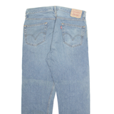 LEVI'S 505 Jeans Mens Blue Regular Straight Stone Wash W36 L30