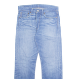 LEVI'S 513 Jeans Mens Blue Slim Straight Stone Wash W31 L27