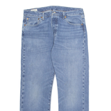 LEVI'S 501 BIG E Jeans Mens Blue Regular Straight Stone Wash W34 L29