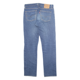 LEVI'S 511 BIG E Jeans Mens Blue Slim Straight Stone Wash W32 L31