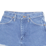 WRANGLER Cut Off Womens Denim Shorts Blue 90s XS W25