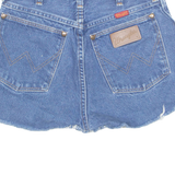 WRANGLER Cut Off Womens Denim Shorts Blue 90s XS W25