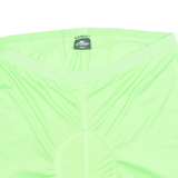 CRANE Stretch Neon Cycling Mens Sports Shorts Green 2XL W30