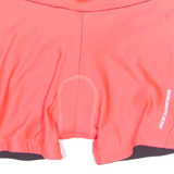 ROCKRIDER Cycling Stretch Neon Womens Sports Shorts Pink S W24