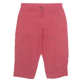 MAMMUT Womens Utility Shorts Red M W32