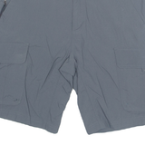 COLUMBIA Mens Utility Shorts Grey M W30