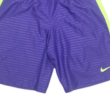 NIKE DRI FIT Mens Sports Shorts Blue M W28