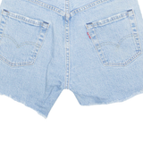 LEVI'S Cut Off Premium E Womens Denim Shorts Blue XS W27