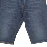 EVISU Mens Jorts Shorts Blue L W37