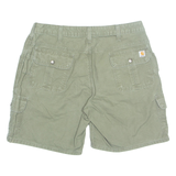 CARHARTT Womens Cargo Shorts Green UK 12 W32