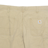 CARHARTT Womens Cargo Shorts Beige UK 12 W34