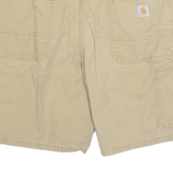 CARHARTT Womens Cargo Shorts Beige UK 12 W34