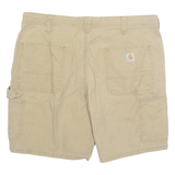 CARHARTT Womens Cargo Shorts Beige UK 12 W34