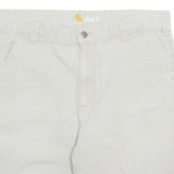 CARHARTT Mens Chino Shorts Beige L W36