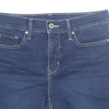 LEVI'S Cut Off Stretch Womens Denim Shorts Blue S W28