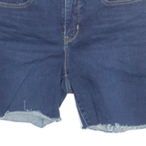 LEVI'S Cut Off Stretch Womens Denim Shorts Blue S W28