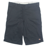 DICKIES Relaxed Mens Workwear Shorts Blue XL W38