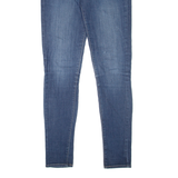 LEVI'S 711 Womens Jeans Blue Slim Skinny Denim Stone Wash W27 L32