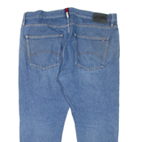 TOMMY HILFIGER Cropped Randy Mens Jeans Blue Relaxed Tapered Denim W36 L24