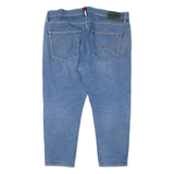 TOMMY HILFIGER Cropped Randy Mens Jeans Blue Relaxed Tapered Denim W36 L24