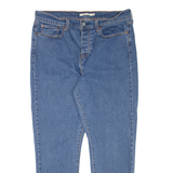 LEVI'S Wedgie BIG E Womens Jeans Blue Slim Skinny Denim W34 L27