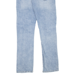 GUESS Distressed Womens Jeans Blue Slim Straight Denim Stone Wash W29 L31