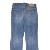 LEVI'S 570 Womens Jeans Blue Regular Straight Denim Stone Wash W29 L29